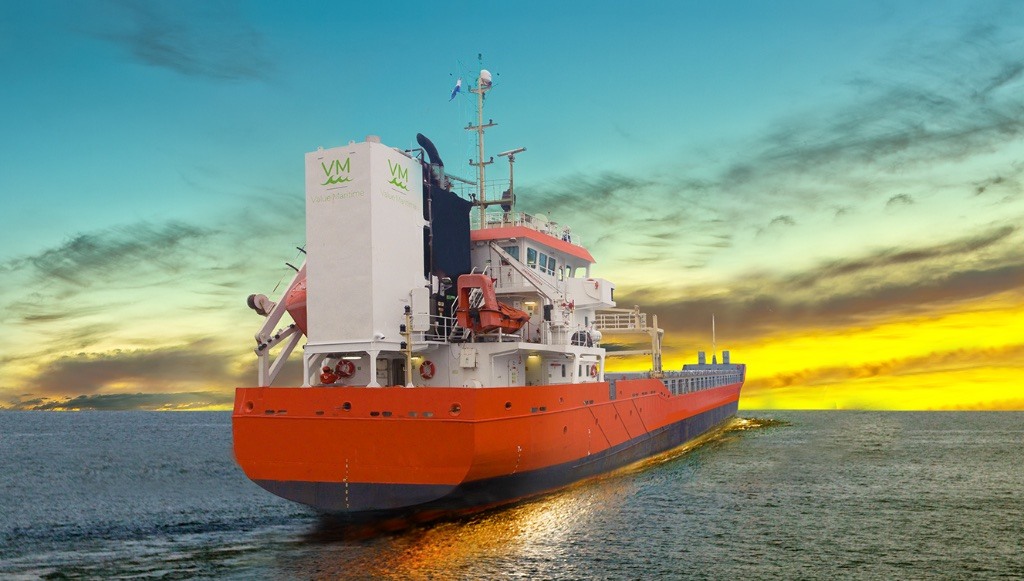 Value Maritime plug and play ECGS (Scrubber) on Coaster Lady Hester