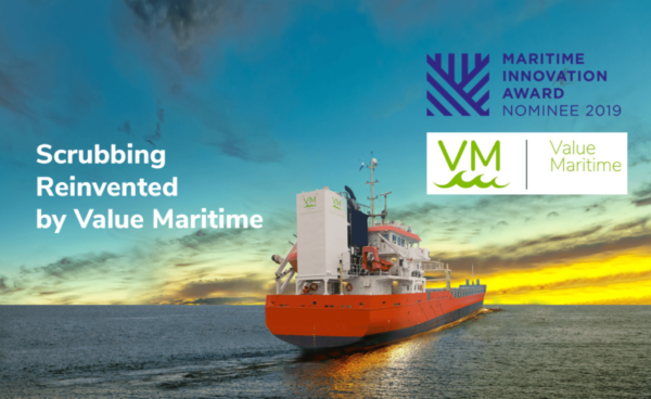 Value Maritime is nominated for the Maritime Innovation Award.